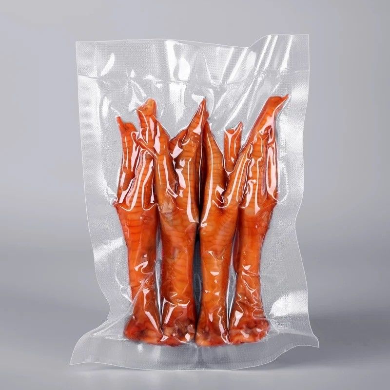 Acciaio trasparente per alimenti sacchetti di sigillo a vuoto sigillo termico di nylon imballaggio fino a 10 colori