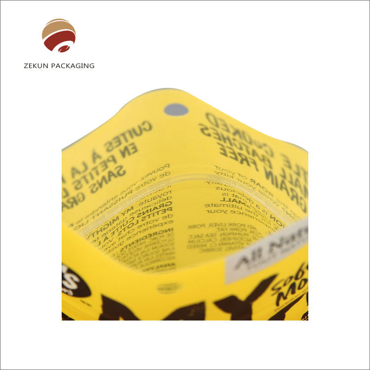 Logo personalizzato stampato alimentare Holographic Stand Up sacchetti con cerniera di sigillo termico PET VMPET PE
