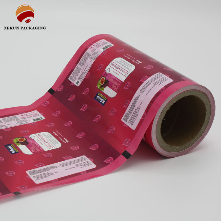 Grave stampato PET/Al/Pe Food Packaging Roll Film Disegno colorato Capacità diverse