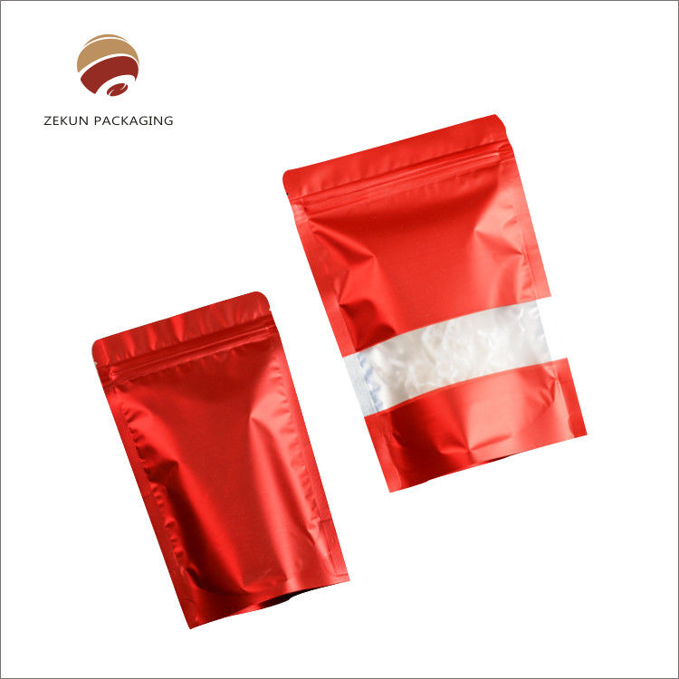 Customizabile resistente all'umidità Kraft Stand Up Zipper Bag Bag Bag Coffee Beans Bag con zipper o valvola