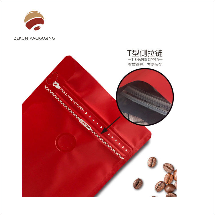 Capacità personalizzabile 1000g Borse per caffè eco-compatibili Stampa a colori