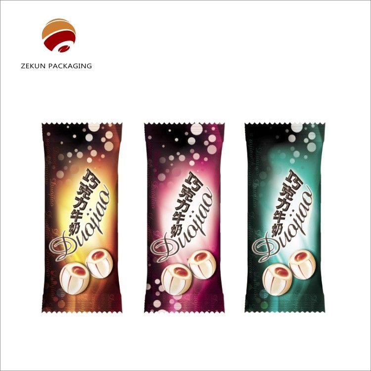 Sacchetto di imballaggio per snack personalizzato CMYK/PANTON 10 colori Fogli di alluminio PET/AL/PE Matto o finitura lucida Gravura stampata