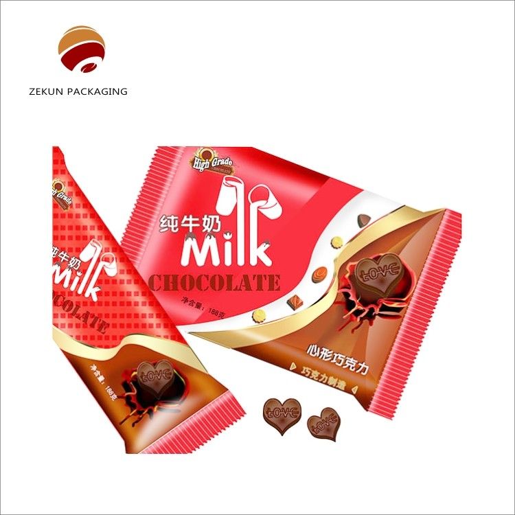 Customized Matt Finishing Snack Packaging Bag Gravure Printing Impermeabilizzazione Superficie Colori CMYK