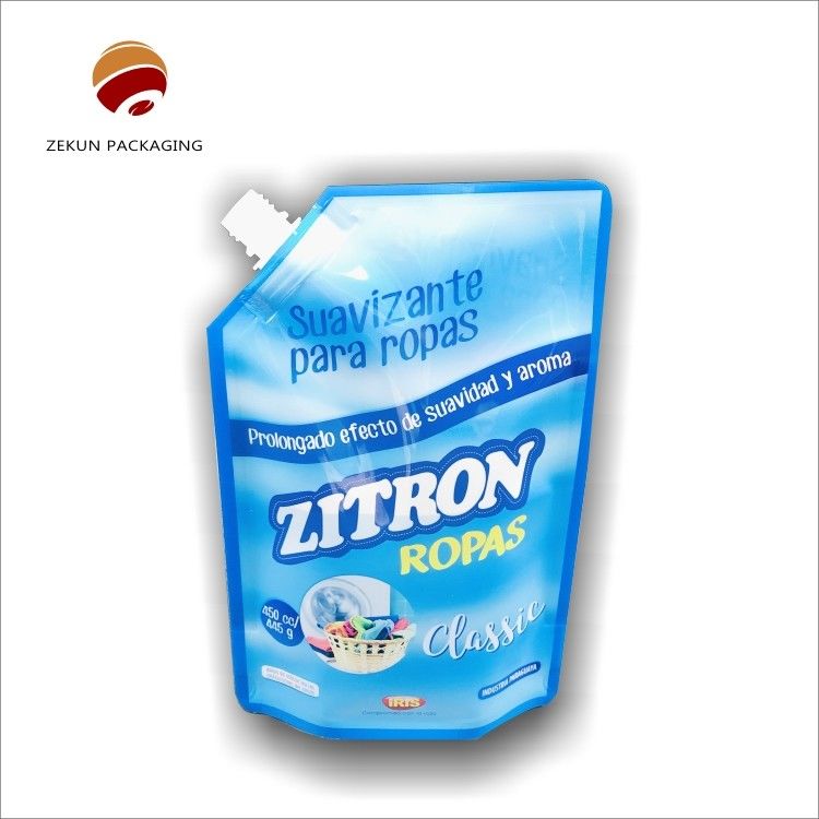 Fino a 10 sacchetti di scarico liquido a colori con logo personalizzato PET/OPP/PVC/AL
