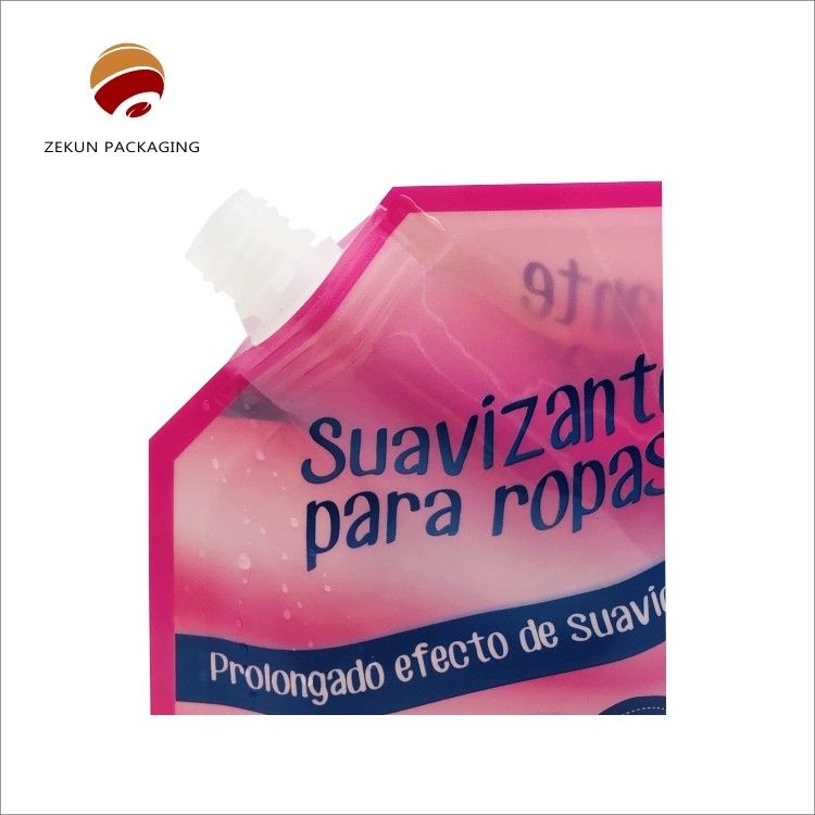 Fino a 10 sacchetti di scarico liquido a colori con logo personalizzato PET/OPP/PVC/AL