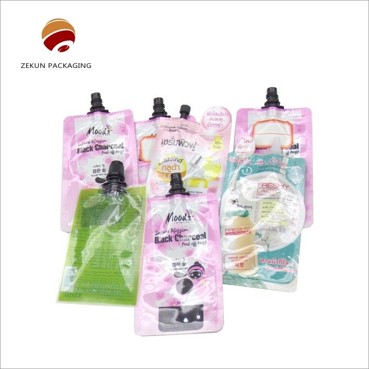 Durabile liquido succo di disinfettante Spout sacchetto fino a 10 colori Dimensione opzionale