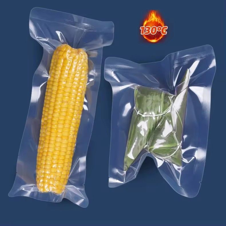 Resistenza alle lacrime Pa/Pe 3 lato trasparente sacchetto aspirapolvere per alimenti per imballaggi alimentari
