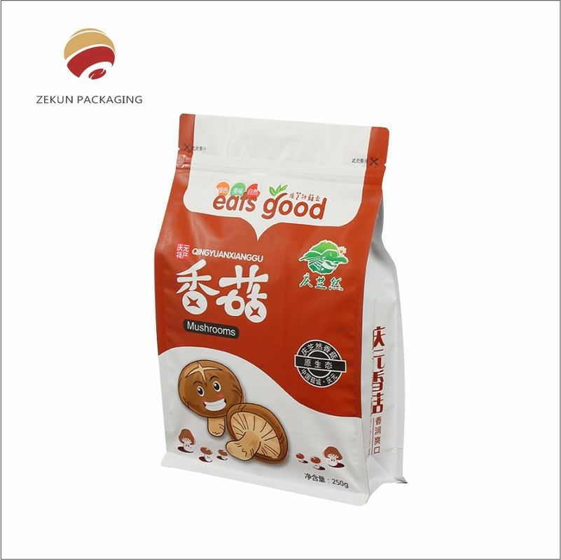 Sacchetti di imballaggio per snack colorati Disegno personalizzato con fino a 10 colori