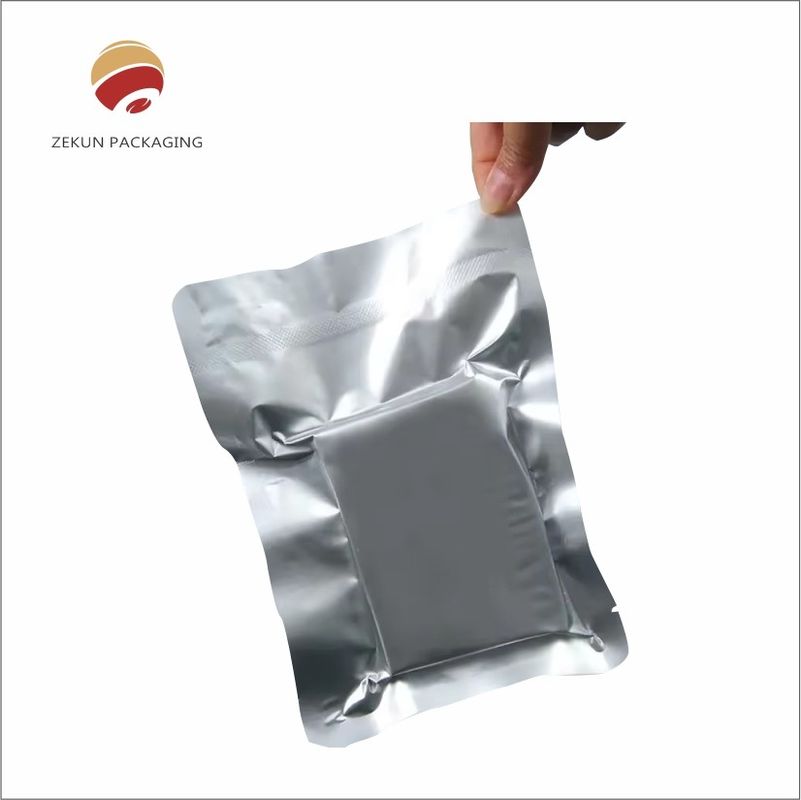 Borsa retorta in foglio di alluminio CMYK / PANTON personalizzata con disegno del cliente Matt / finitura lucida sigillo caldo