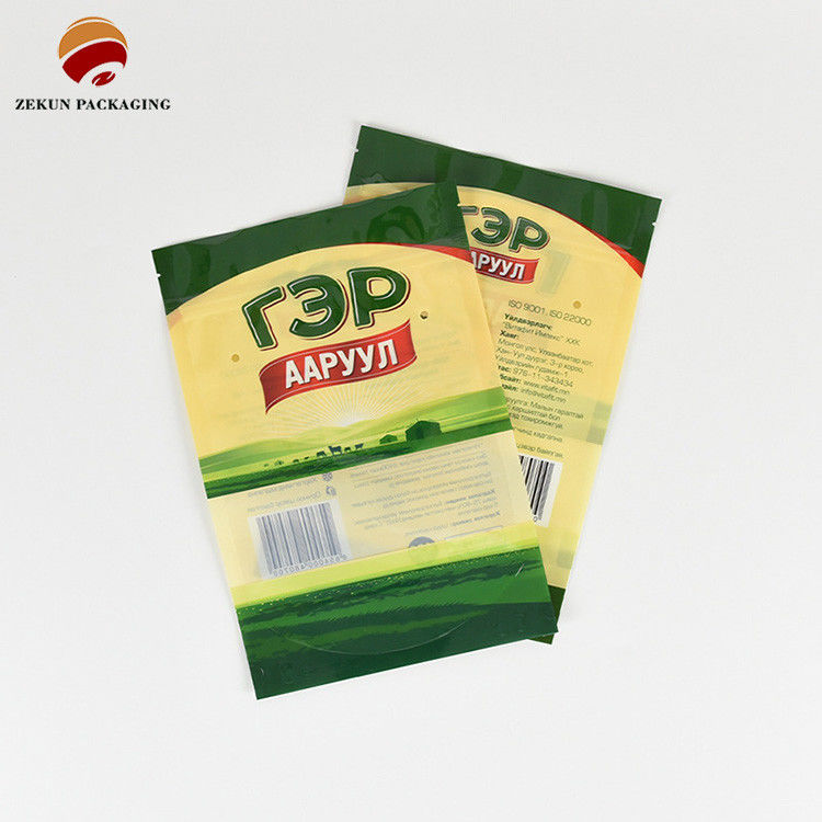 Sacchetto di imballaggio alimentare stampato su misura CMYK/PANTON con sacchetto di imballaggio alimentare stampato a prova di umidità PET/PE