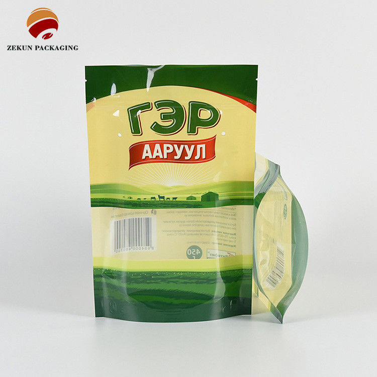 Sacchetto di imballaggio alimentare stampato su misura CMYK/PANTON con sacchetto di imballaggio alimentare stampato a prova di umidità PET/PE