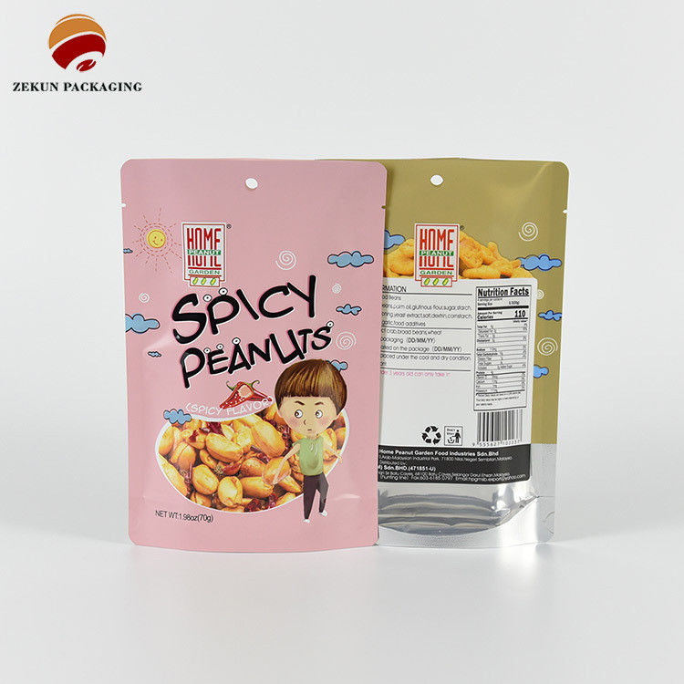 Pet/Al/Pe confezionamento alimentare personalizzato sacchetto Cmyk Color Design antiodore