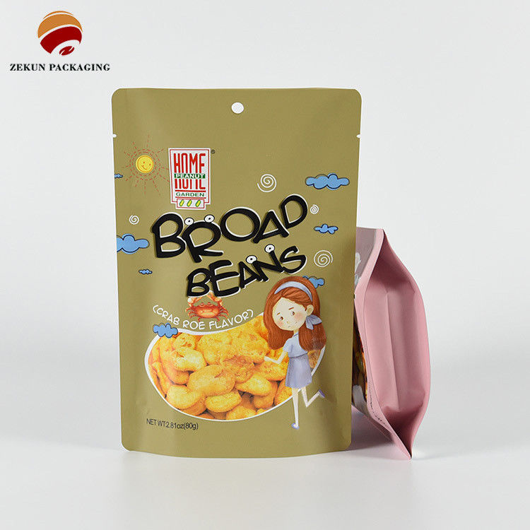 Pet/Al/Pe confezionamento alimentare personalizzato sacchetto Cmyk Color Design antiodore