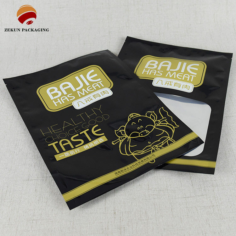 Sacchetto per imballaggi alimentari con spessore personalizzabile e design stand up